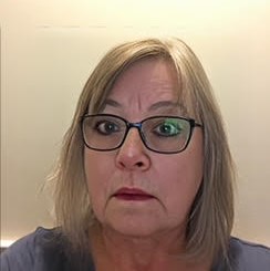 Susan Wood - Secretary on the PABC with yellow background